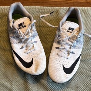 Nike White and Gray Athletic Shoes